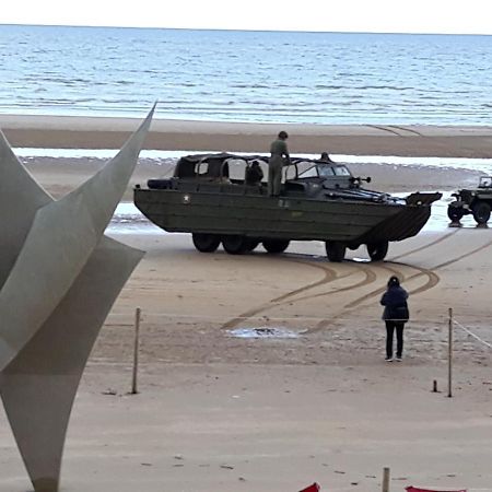 Appartement Omaha Beach Saint-Laurent-sur-Mer Dış mekan fotoğraf
